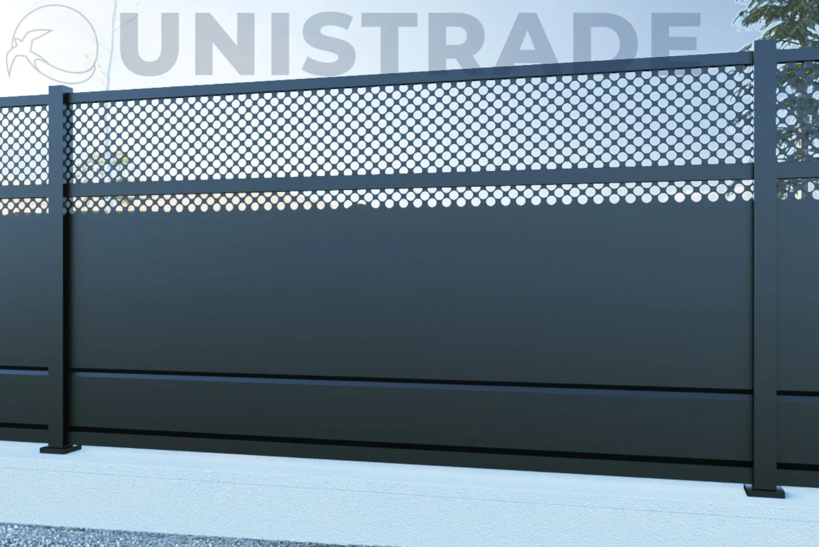 Дизайнерский забор 4